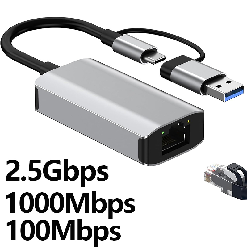 Laptop Accessories And Gadgets - Adaptador Ethernet LAN USB 3.0 Tipo-C