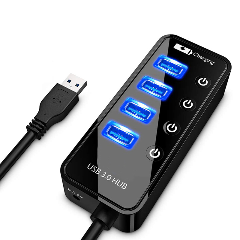Laptop Accessories For Programmers - Hub usb 3.0 4 7 portas
