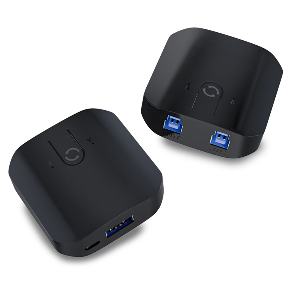Laptop Accessories Toys - Dual USB 2.0 KVM Switch Box,