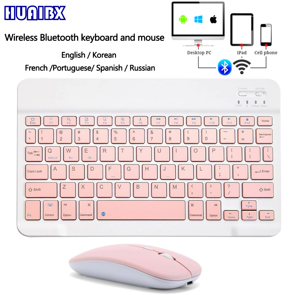 Laptop Accessories Combo - Mini teclado sem fio bluetooth de