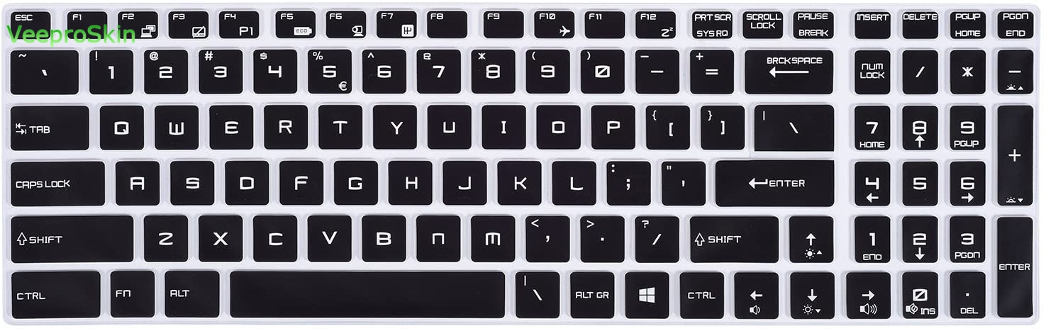 Keyboard Cover Silicone - 17.3 15.6 protetor de capa de