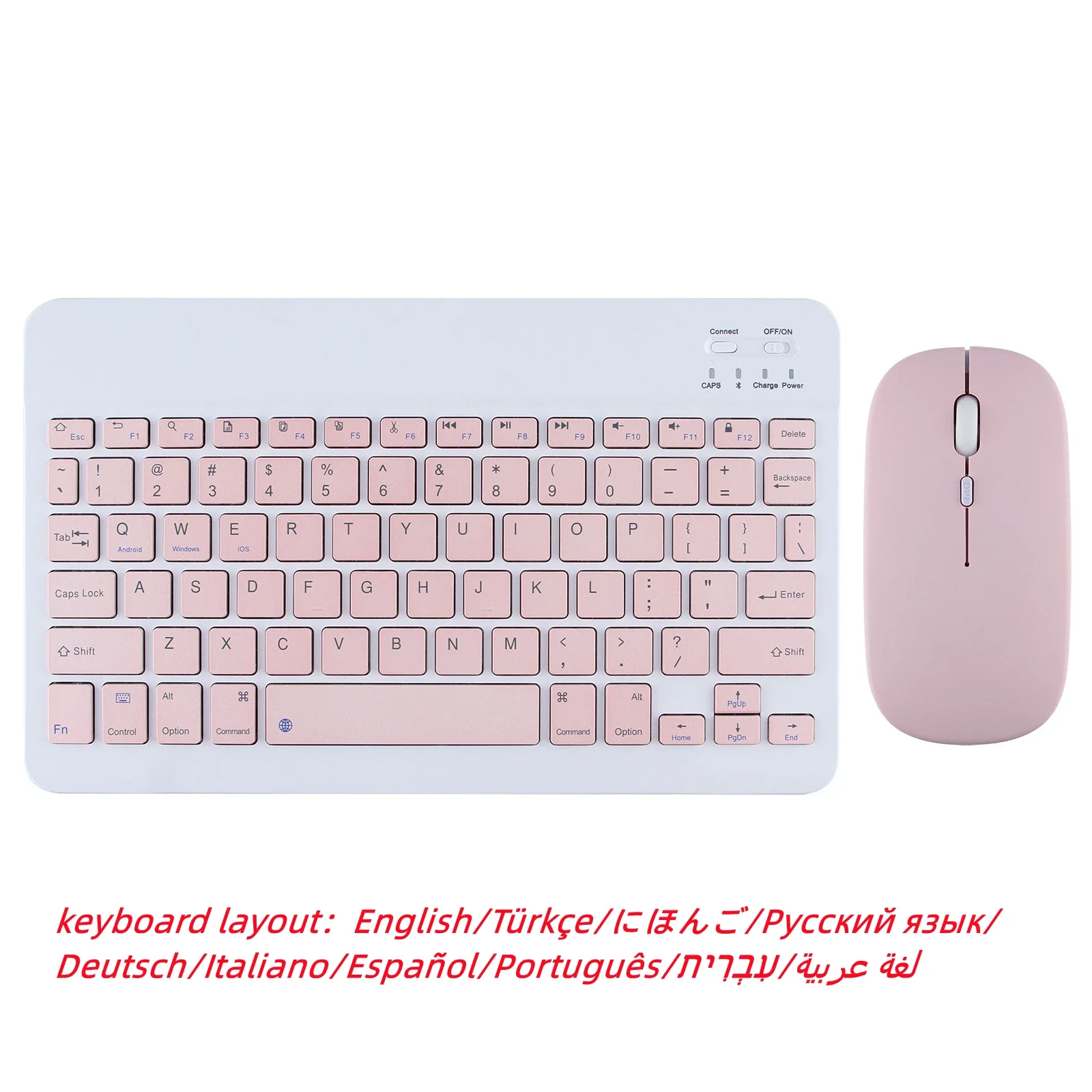 Laptop Accessories Combo - Teclado e mouse sem fio bluetooth
