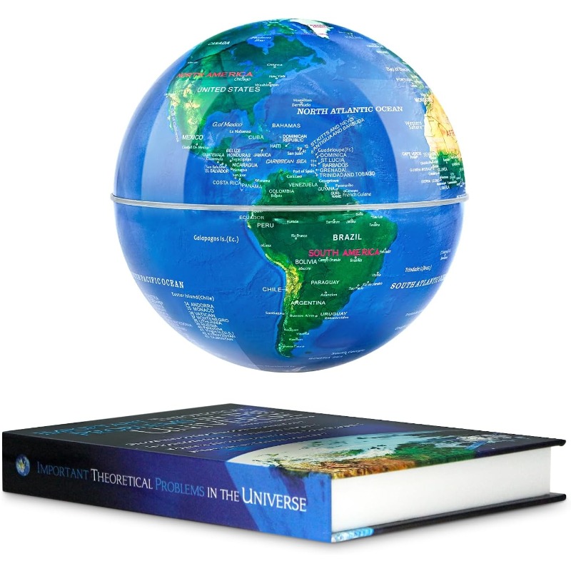 Laptop Accessories Light - Globo Magnético Flutuante com Luzes LED,