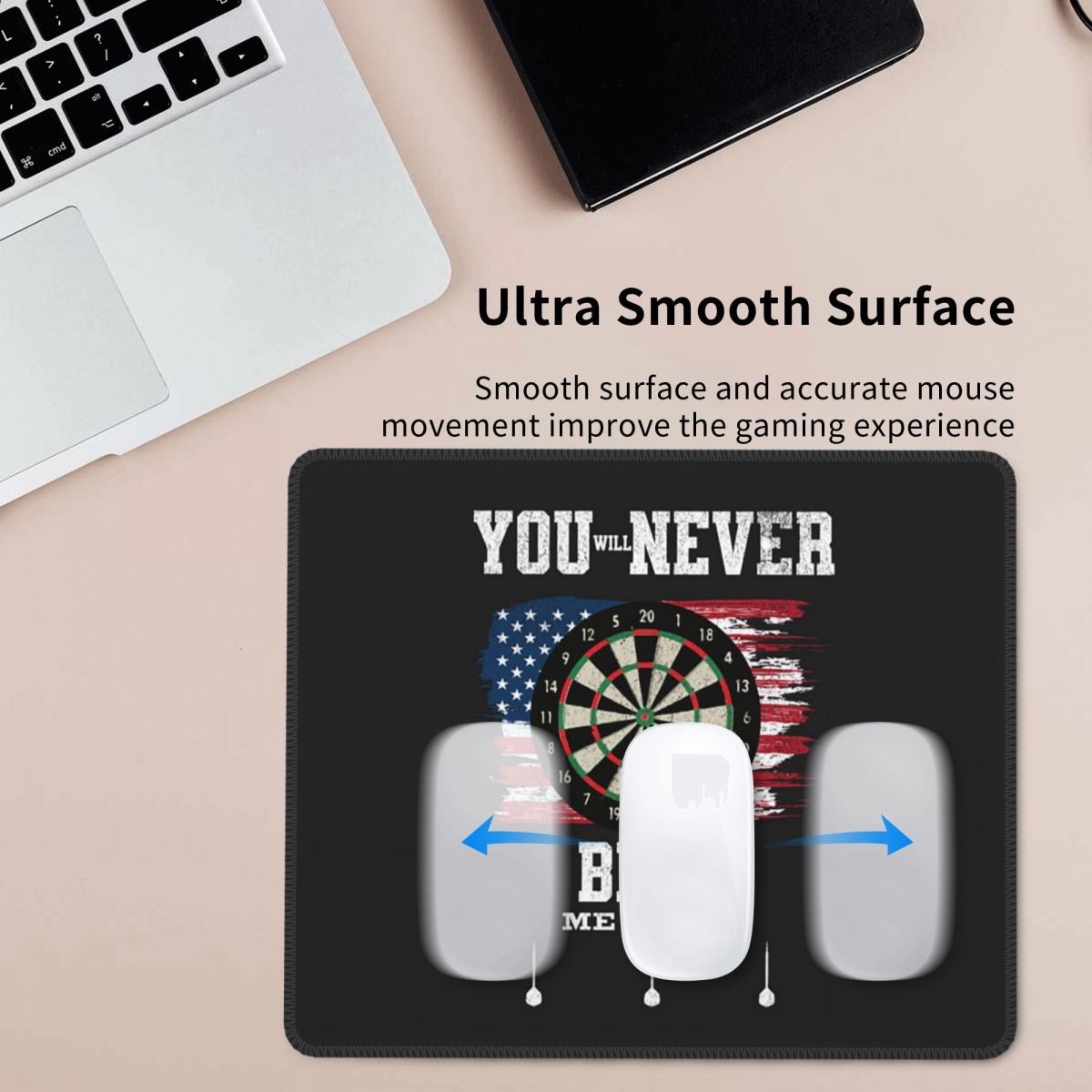 Laptop Accessories Target - Mouse Pad Multi-tamanho com Alvo de
