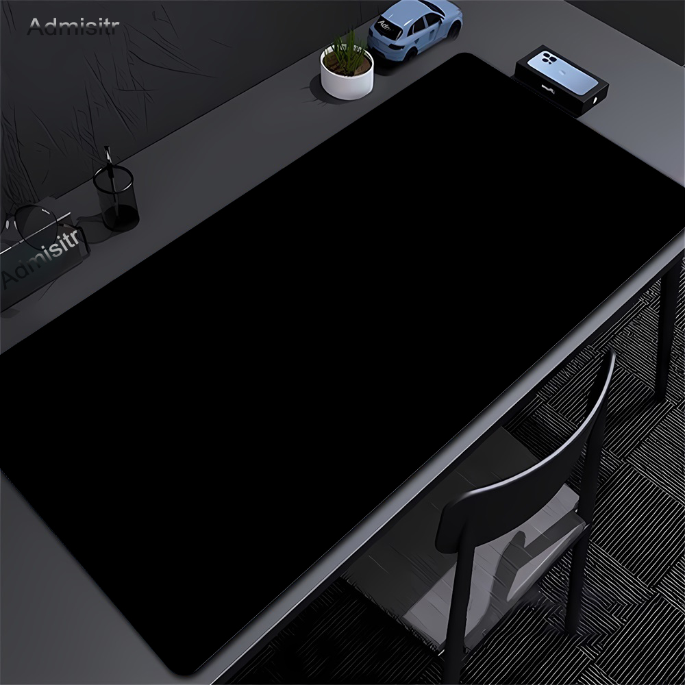 Laptop Accessories For Programmers - Grande preto mouse pad cor sólida
