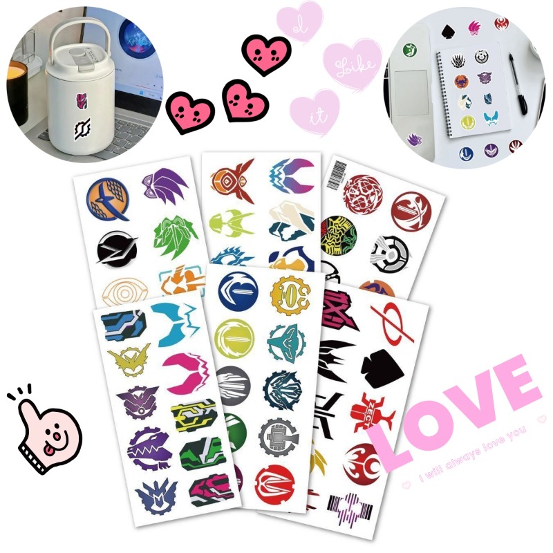 Laptop Accessories And Parts - 60 Folhas de Adesivos com Logo