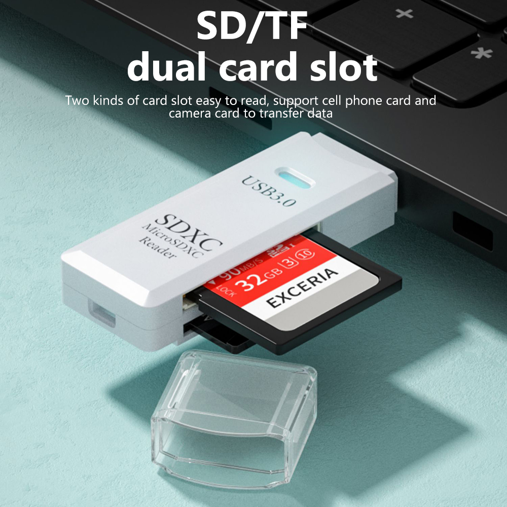 2 em 1 leitor de cartão usb 3. - Laptop Accessories And Gadgets avaliação e preço