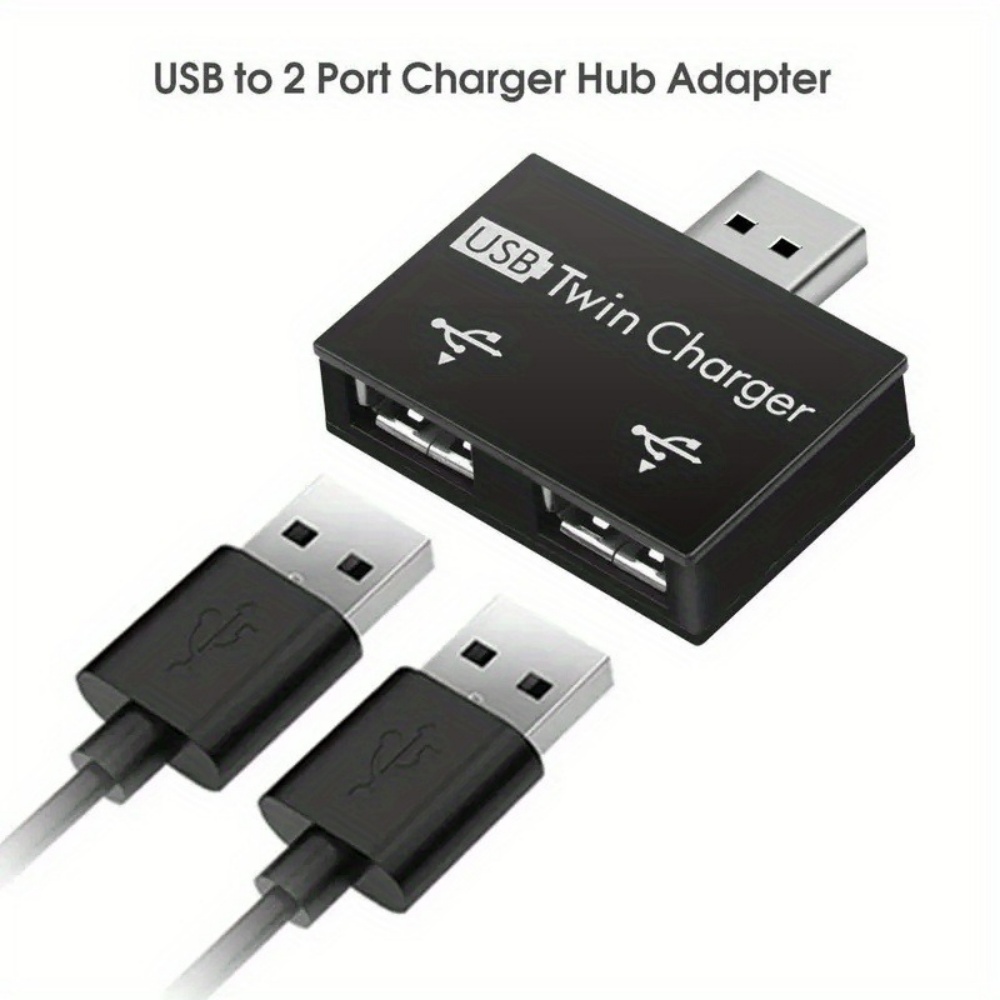 Usb2.0 divisor 1 macho para 2  - Laptop Accessories And Gadgets avaliação e preço