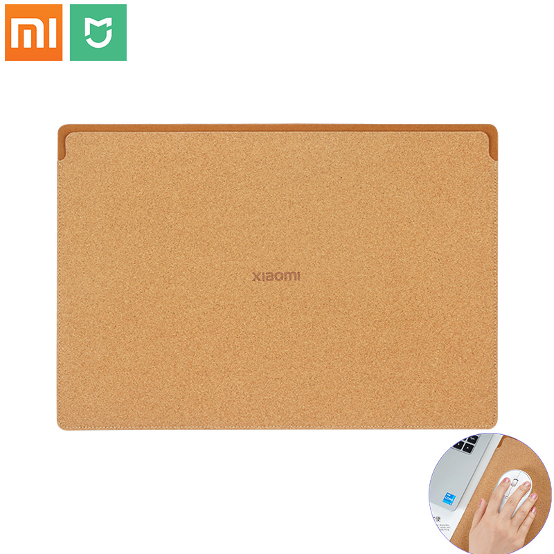 Xiaomi mijia cortiça caso luva - Xiaomi Laptop Accessories avaliação e preço