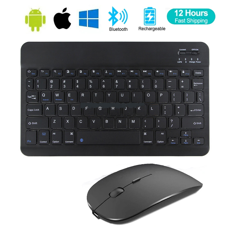 Teclado sem fio espanhol franc - Laptop Accessories Combo avaliação e preço