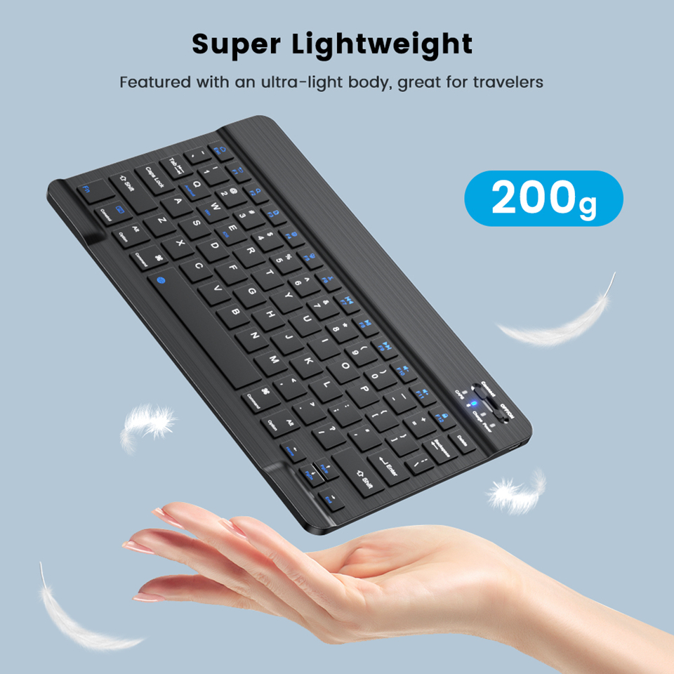Teclado sem fio espanhol franc - Laptop Accessories Combo avaliação e preço
