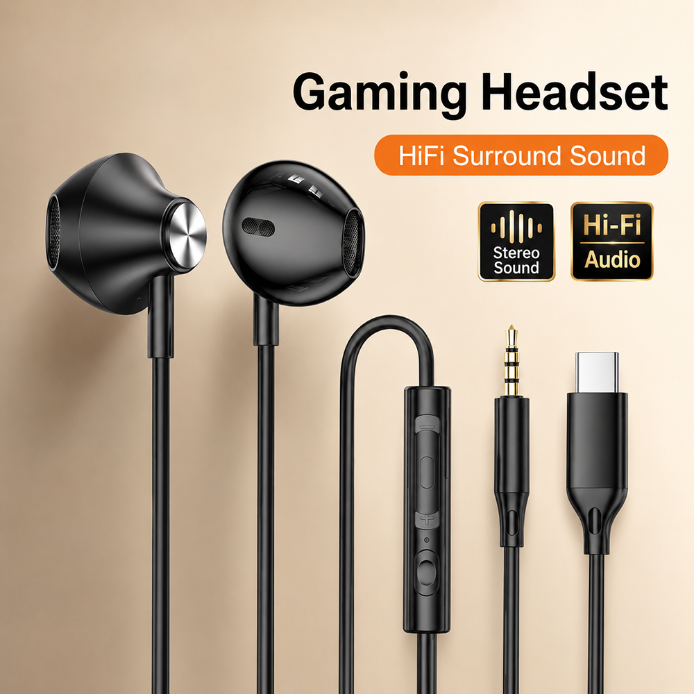 Fones de ouvido surround hifi, - Xiaomi Laptop Accessories avaliação e preço