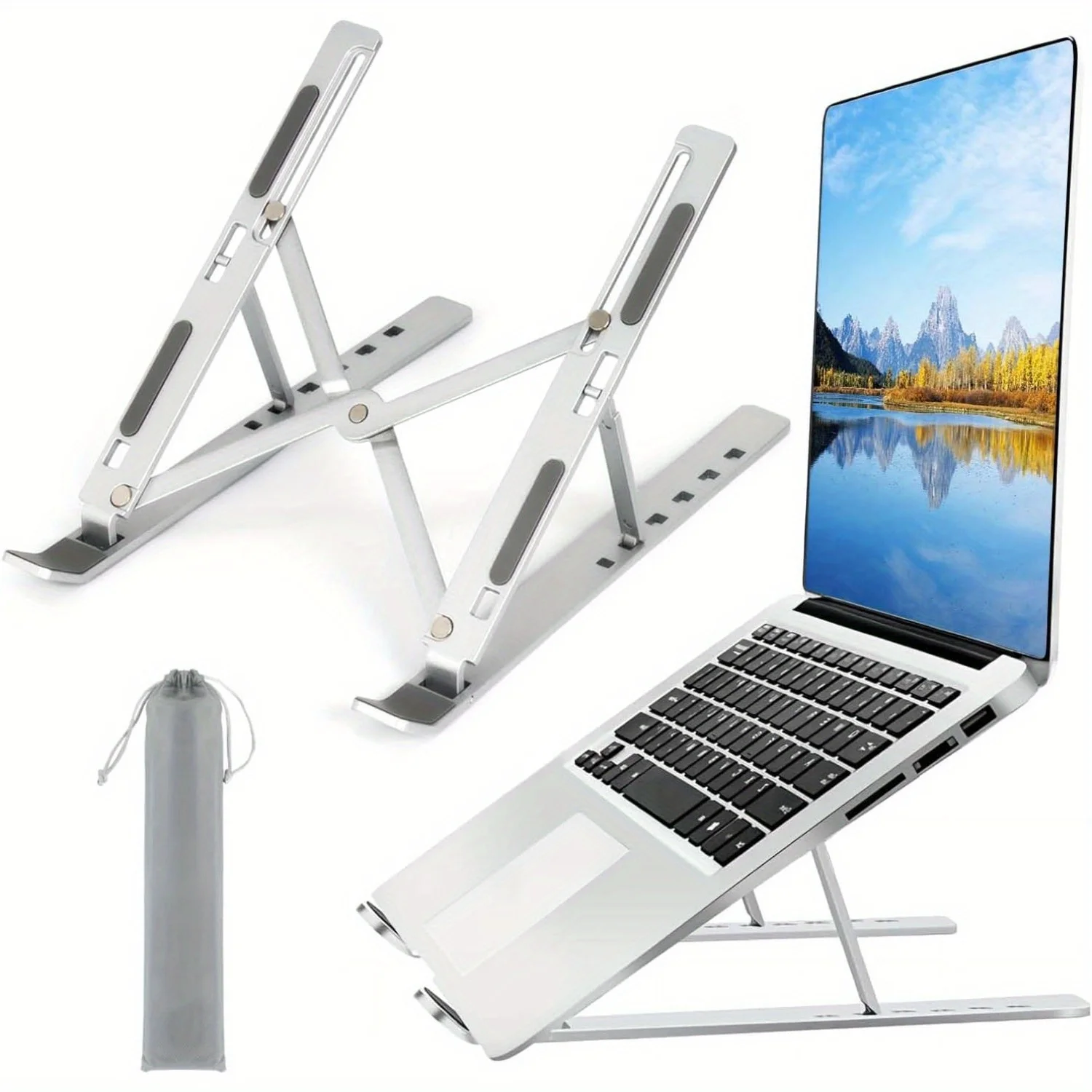 Suporte para laptop de alumíni - Laptop Accessories And Gadgets avaliação e preço