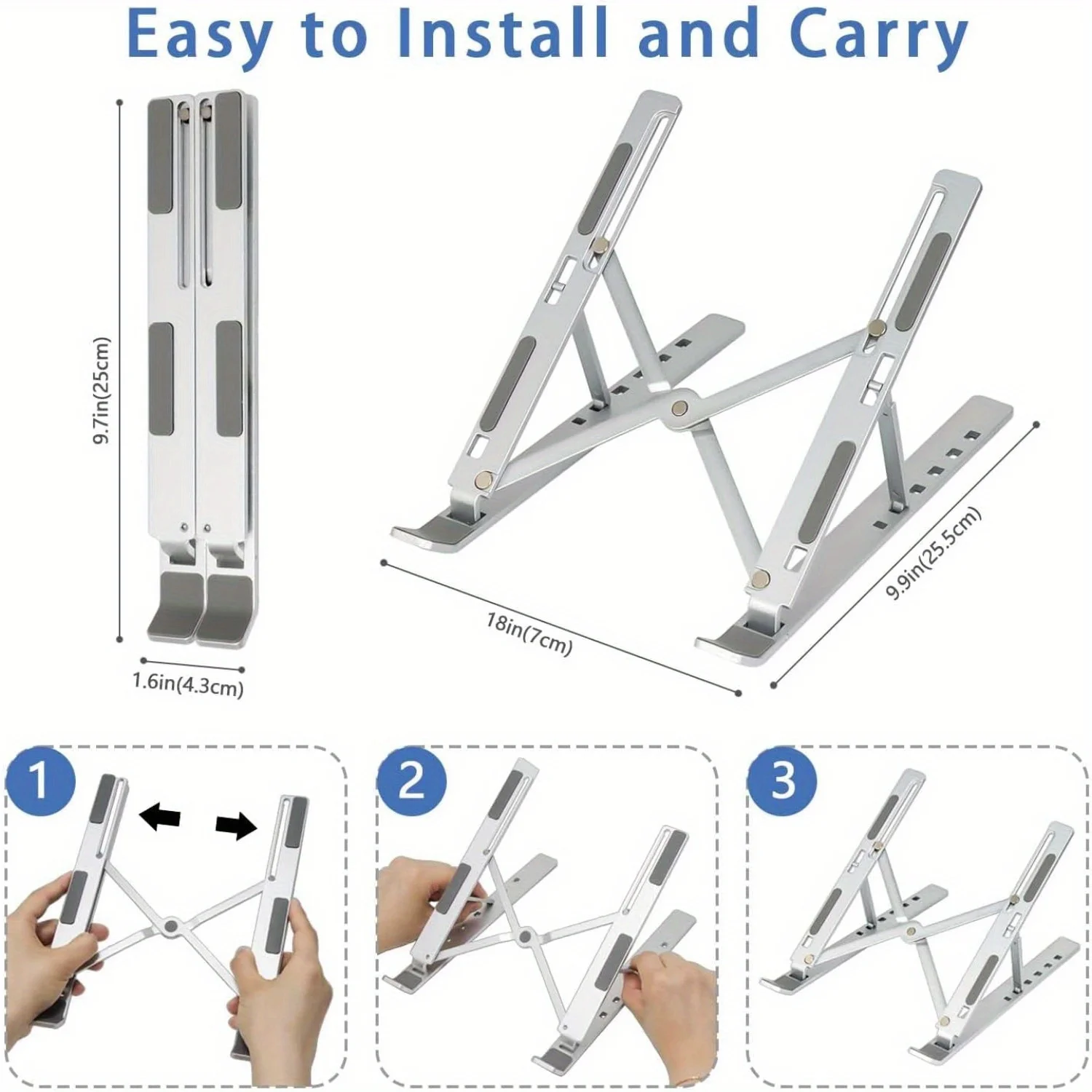 Suporte para laptop de alumíni - Laptop Accessories And Gadgets avaliação e preço