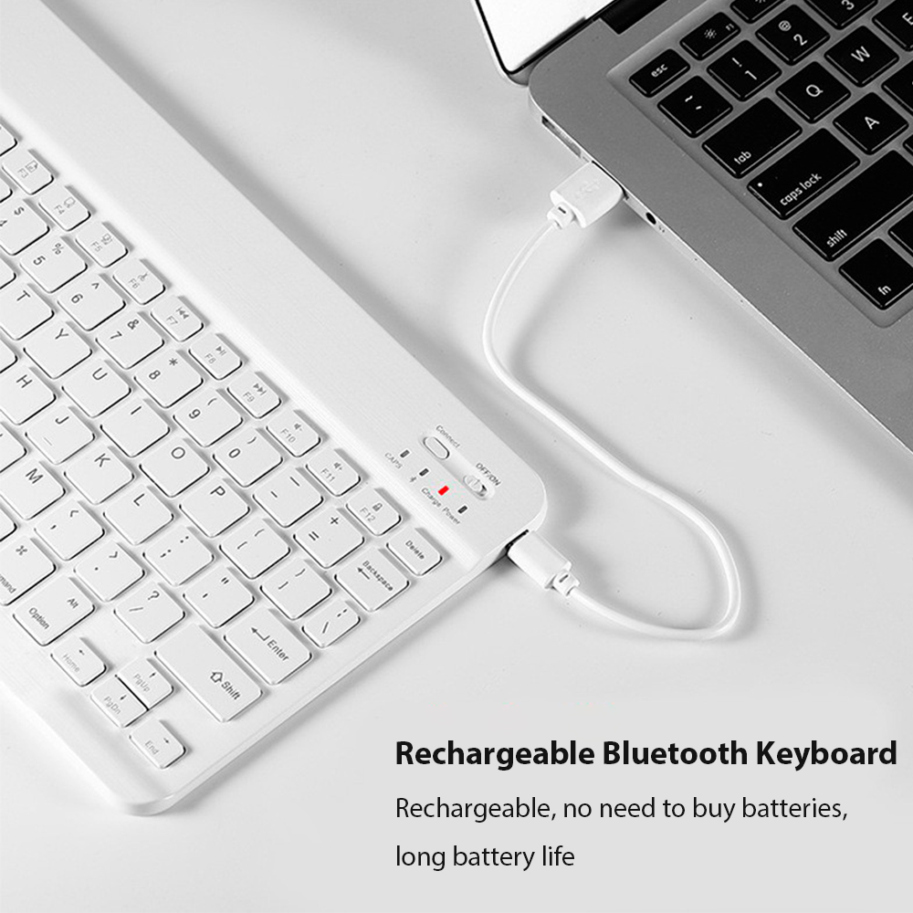 Teclado sem fio bluetooth univ - Laptop Accessories Combo avaliação e preço
