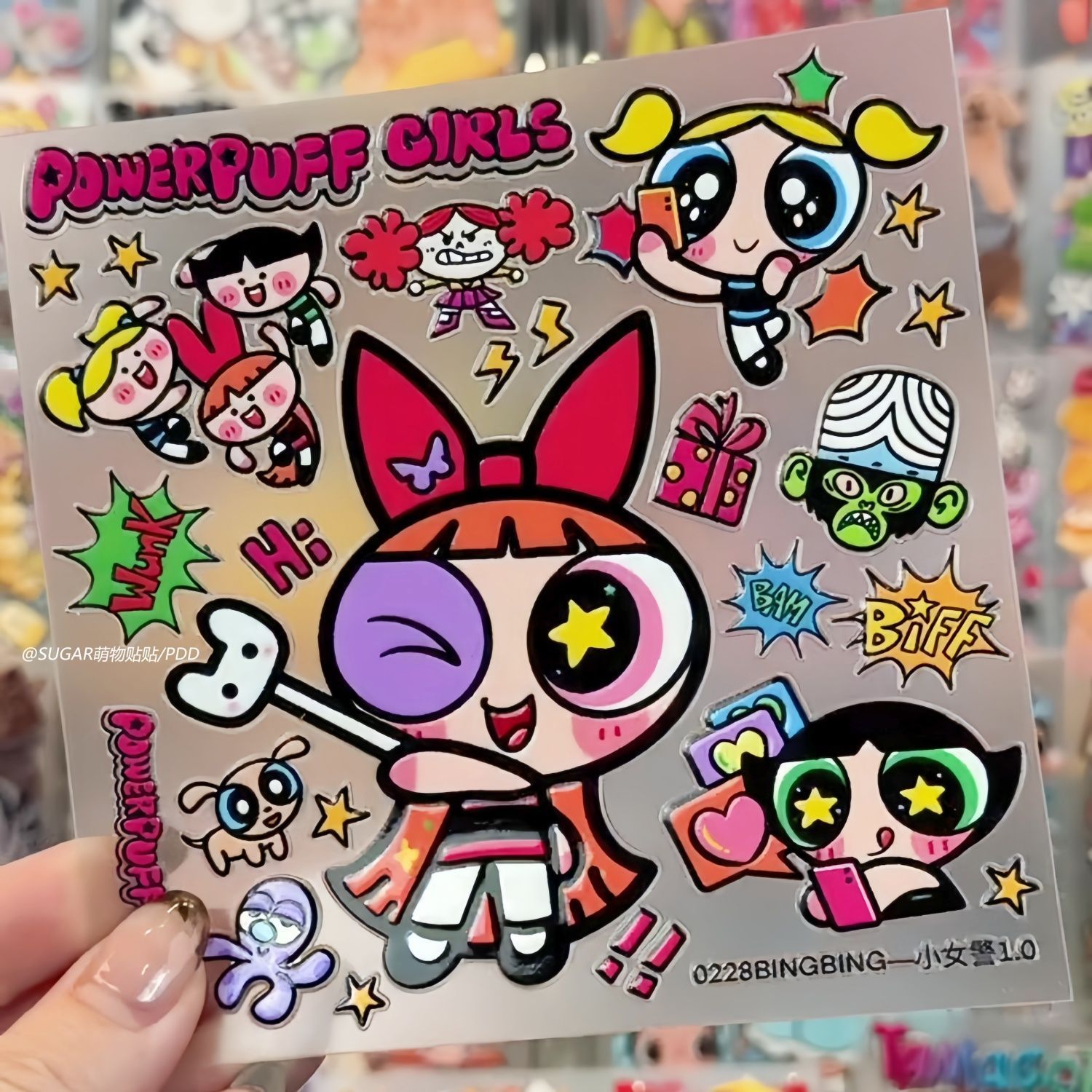Folhas de Adesivos de Personag - Laptop Accessories Toys avaliação e preço