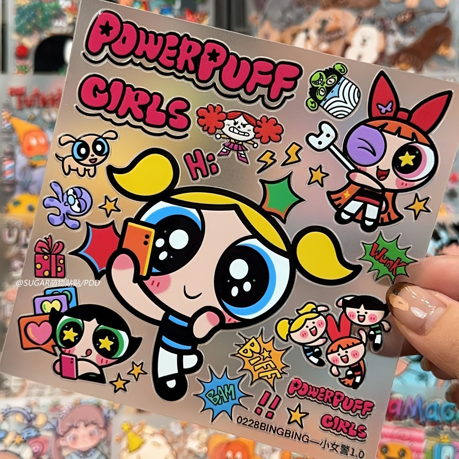 Folhas de Adesivos de Personag - Laptop Accessories Toys avaliação e preço
