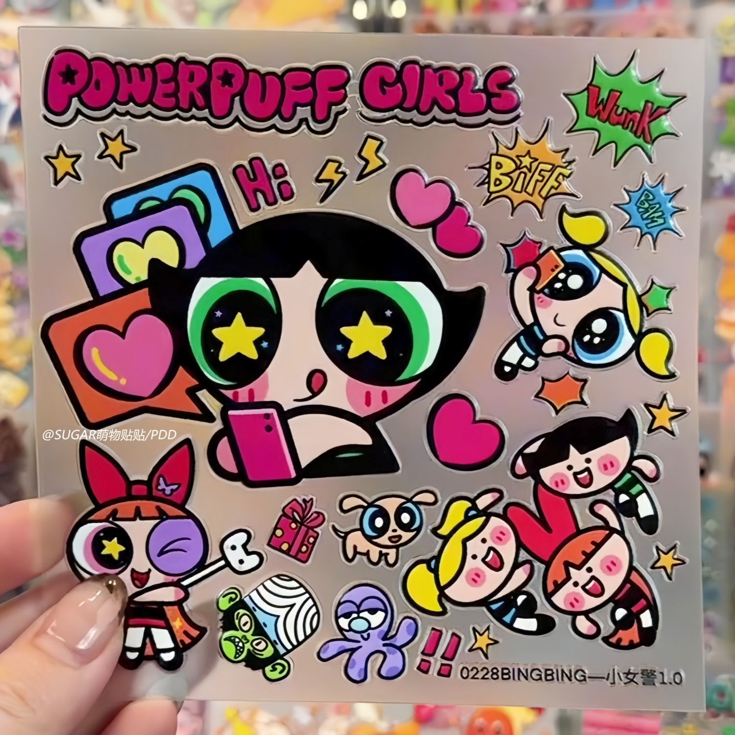 Folhas de Adesivos de Personag - Laptop Accessories Toys avaliação e preço