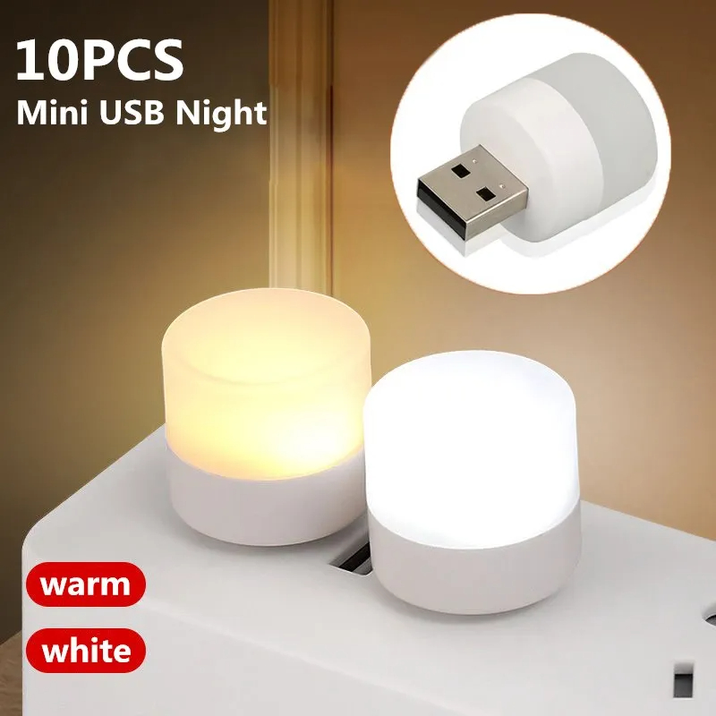 Mini luz noturna usb, branco q - Laptop Accessories Light avaliação e preço