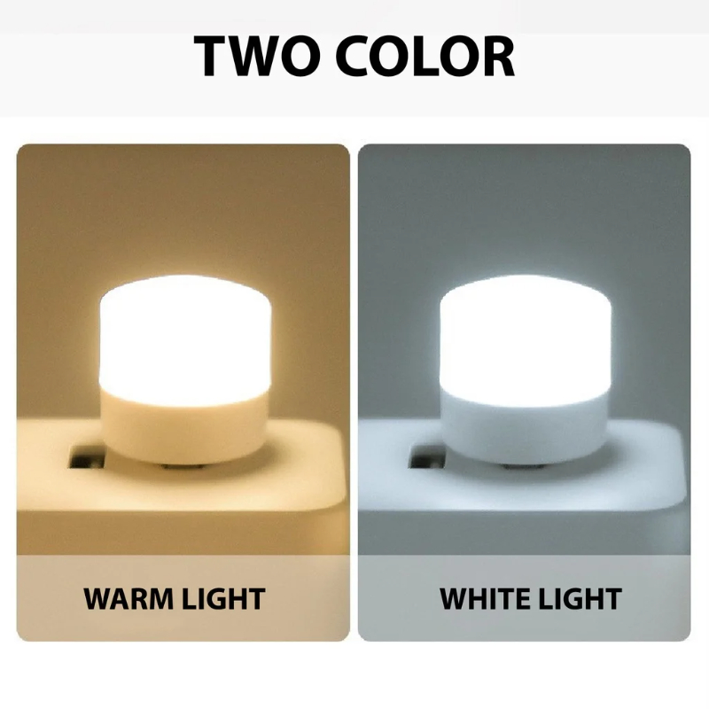 Mini luz noturna usb, branco q - Laptop Accessories Light avaliação e preço