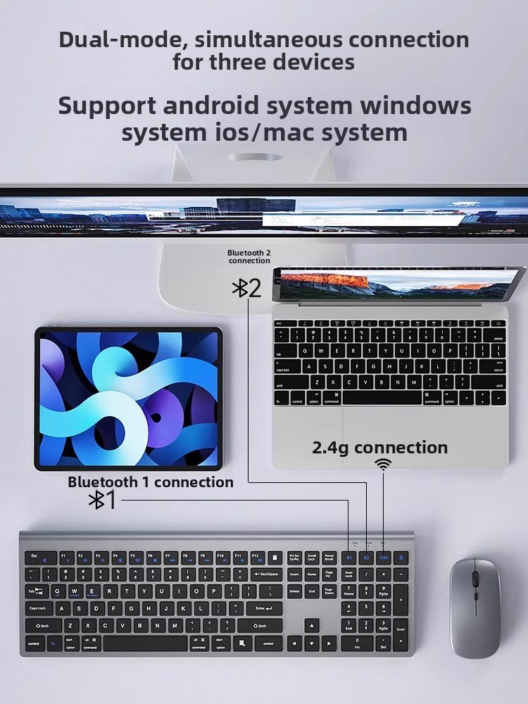 Conjunto de Teclado e Mouse Se - Laptop Accessories Combo avaliação e preço