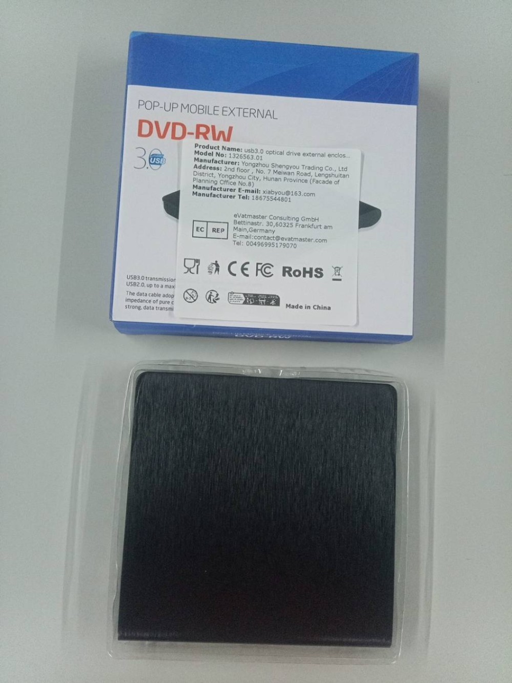 Caixa Externa Slim para DVD US - Laptop Accessories And Gadgets avaliação e preço
