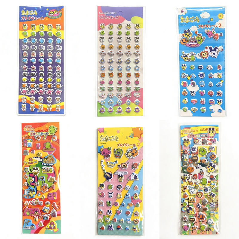 6 Adesivos de Bolha de Desenho - Laptop Accessories Toys avaliação e preço