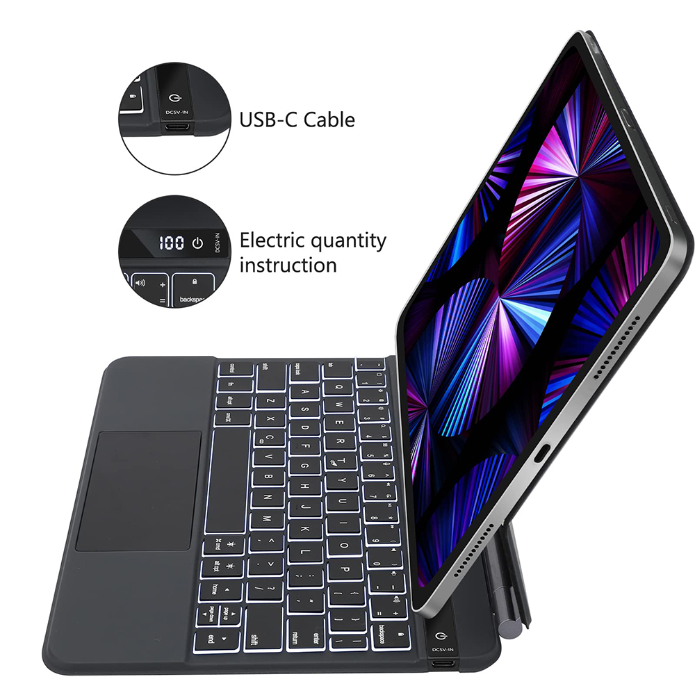 Capa com teclado Magic para iP - Keyboard Cover Silicone avaliação e preço