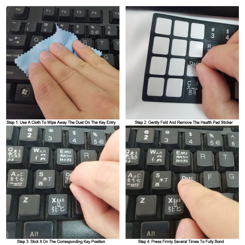 1/2/10 Adesivos de Teclado Ucr - Laptop Accessories And Gadgets avaliação e preço