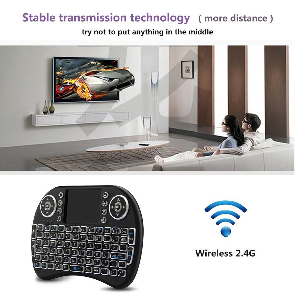 Mini teclado sem fio retroilum - Laptop Accessories Combo avaliação e preço