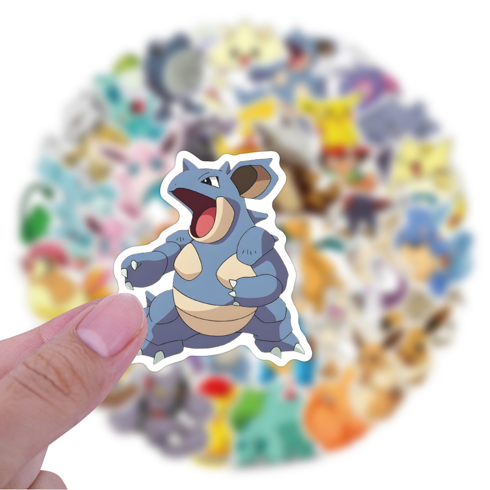 50/60pcs Adesivos de Anime Pok - Laptop Accessories Toys avaliação e preço