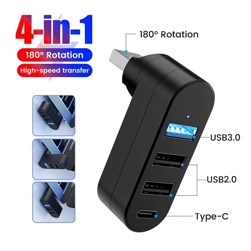 Hub USB 3.0 Mini Splitter Box  - Laptop Accessories And Gadgets avaliação e preço