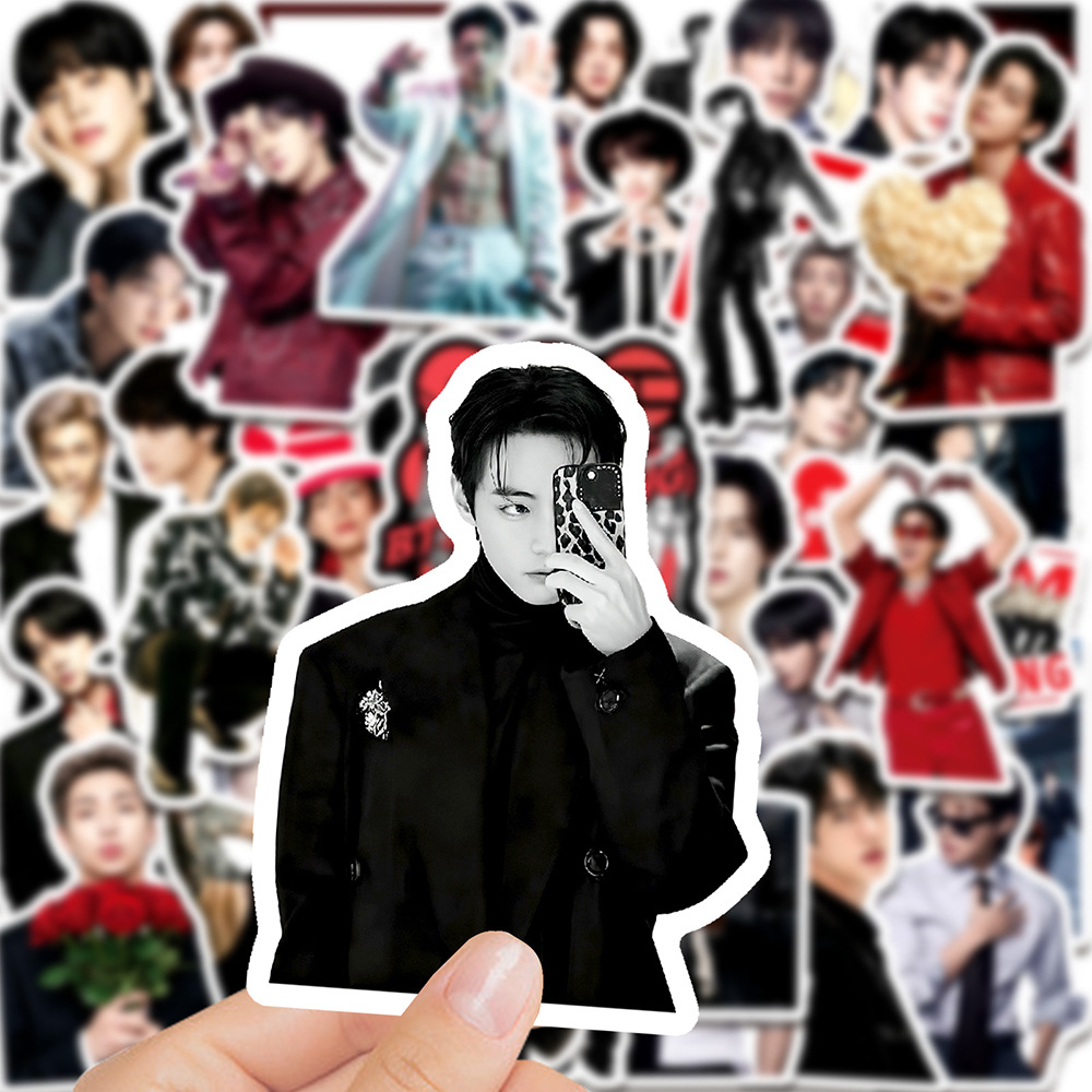 Adesivos BTS K-pop do Grupo Ma - Laptop Accessories And Parts avaliação e preço